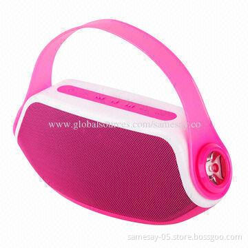 2014 High Quality Portable Stereo Speaker, with LED Light, Hands-free
